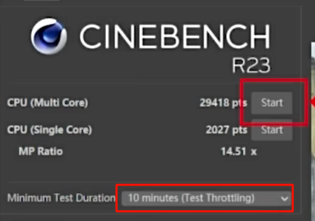 Cinebench-R23-压力测试